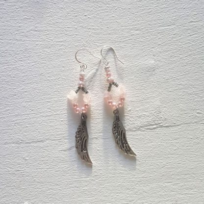 Beautiful angelwing earings