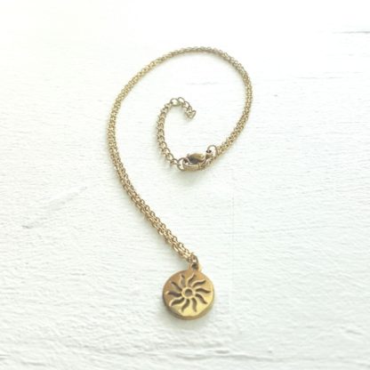Sun necklace