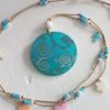Hippie Chic Heart Necklace - Image 2